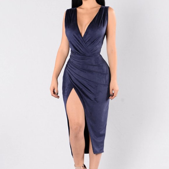 FASHION NOVA // Nature Made Dress - Picture 3 of 8